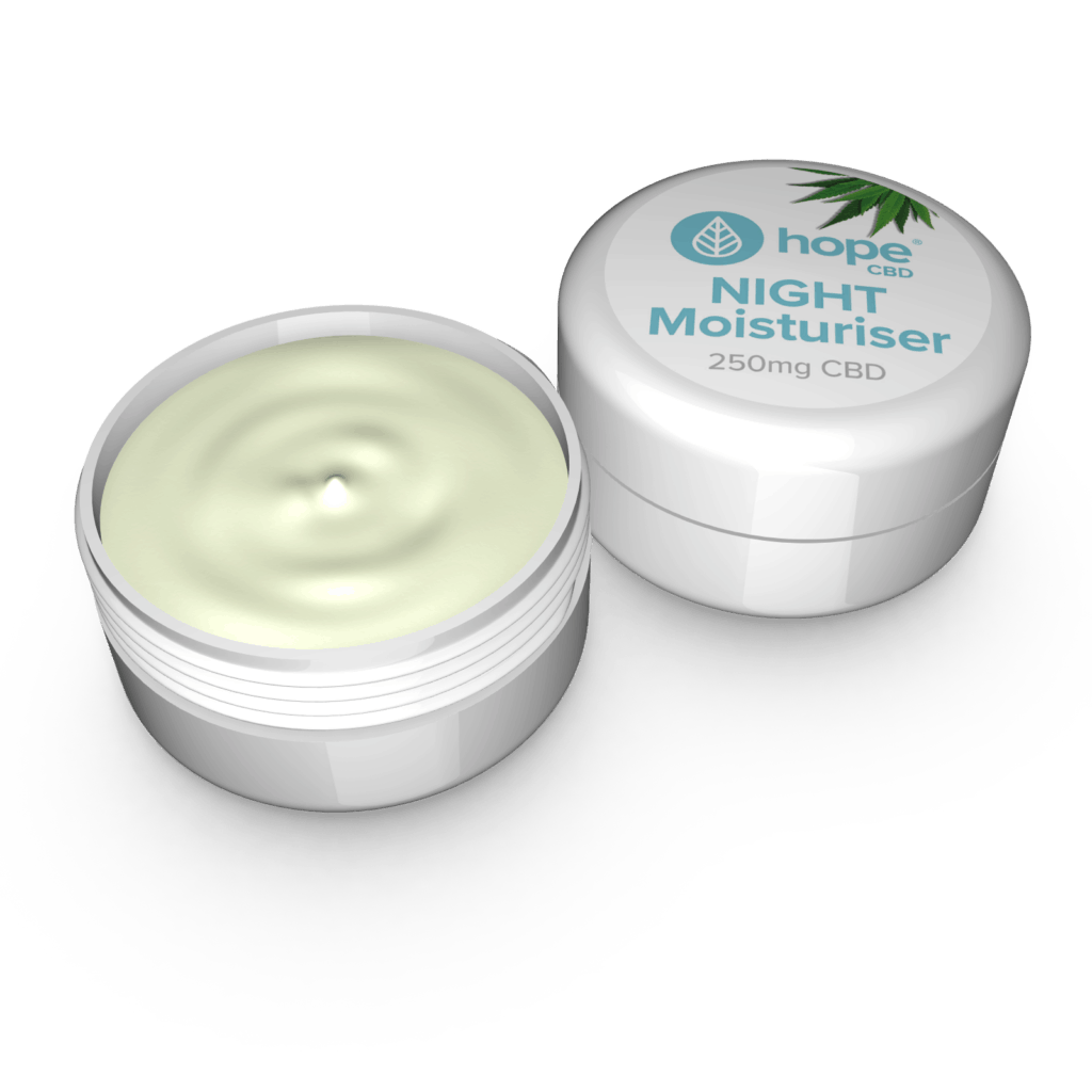 CBD Skincare - CBD moisturiser - CBD night cream